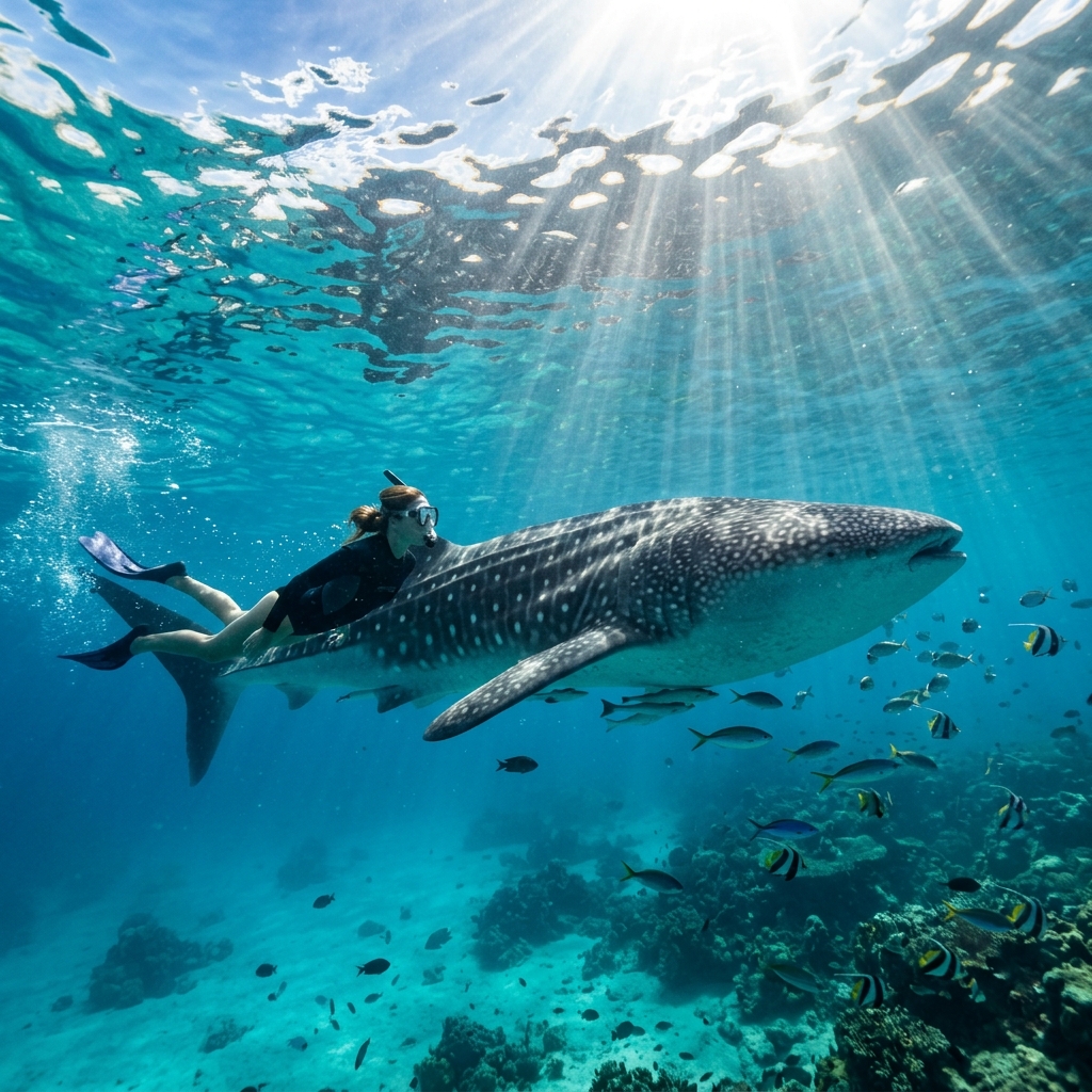 Oslob Whale Shark + Tumalog Falls